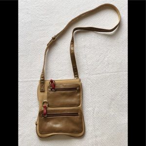 Tan crossbody bag